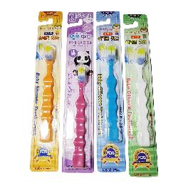 Lki panda Silicone Toothbrush for Toddler 4 pcs