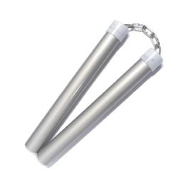 Martial Arts Nunchuck Aluminium PE Karate Stick Chain Training Practice