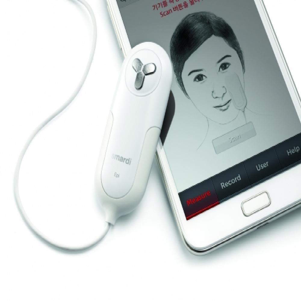 Smartphone Skin Moisture Analyzer