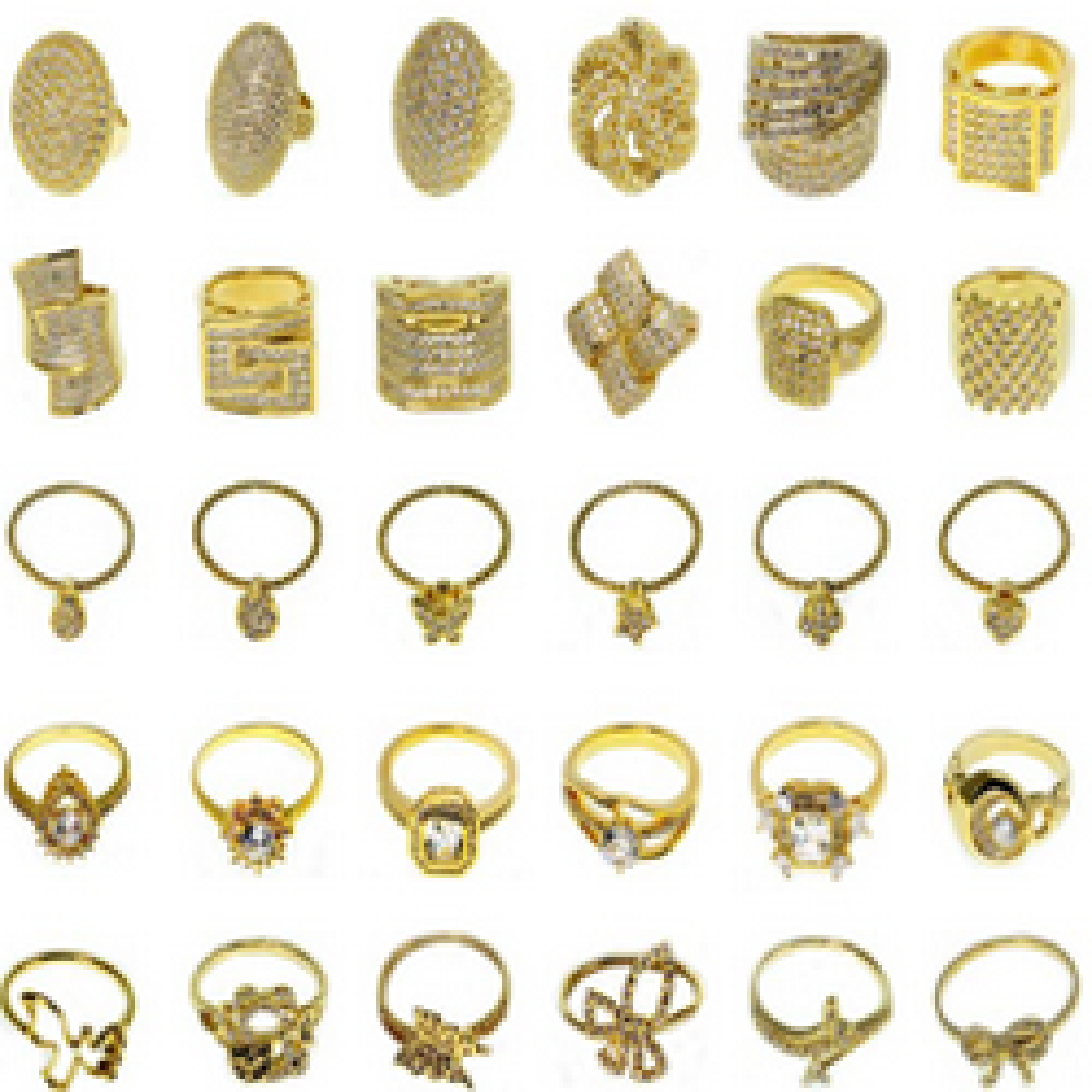 Pave-Setting Earrings