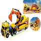 full image Friction Toy Vehicles KING SHOVEL TRAILER