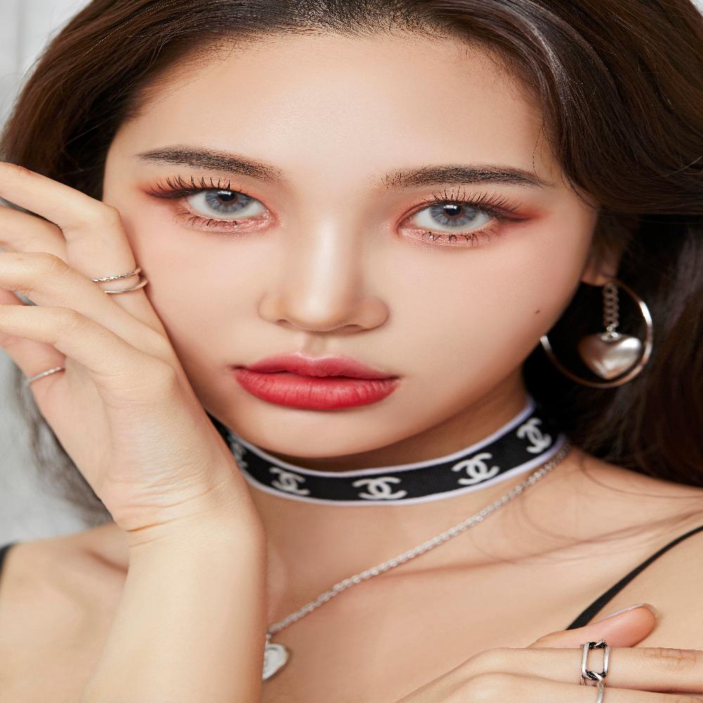 JS  clear  and color contact lens