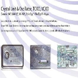 Crystal unit, Crystal oscillator, 