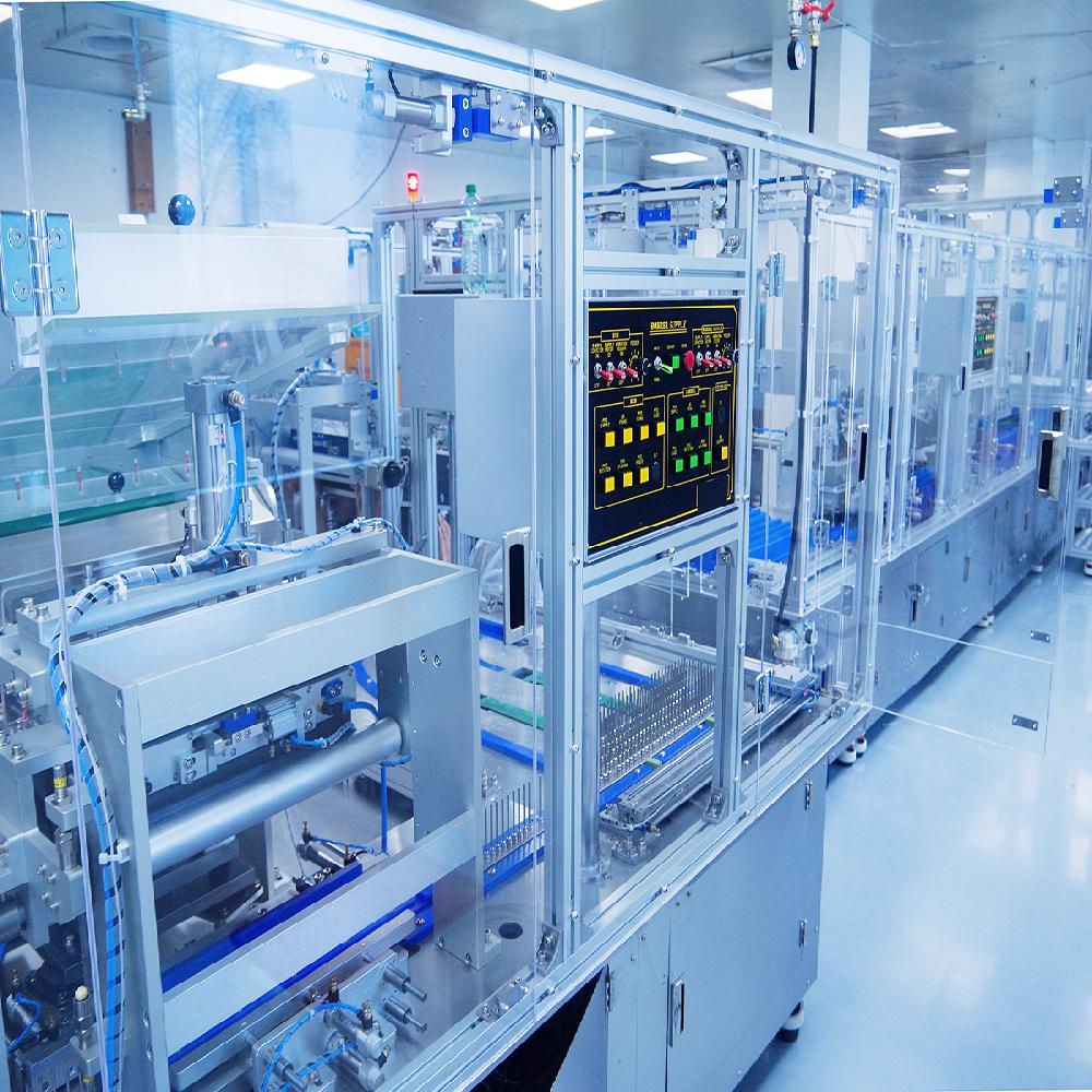 Insulin syringe assembly and printing machine