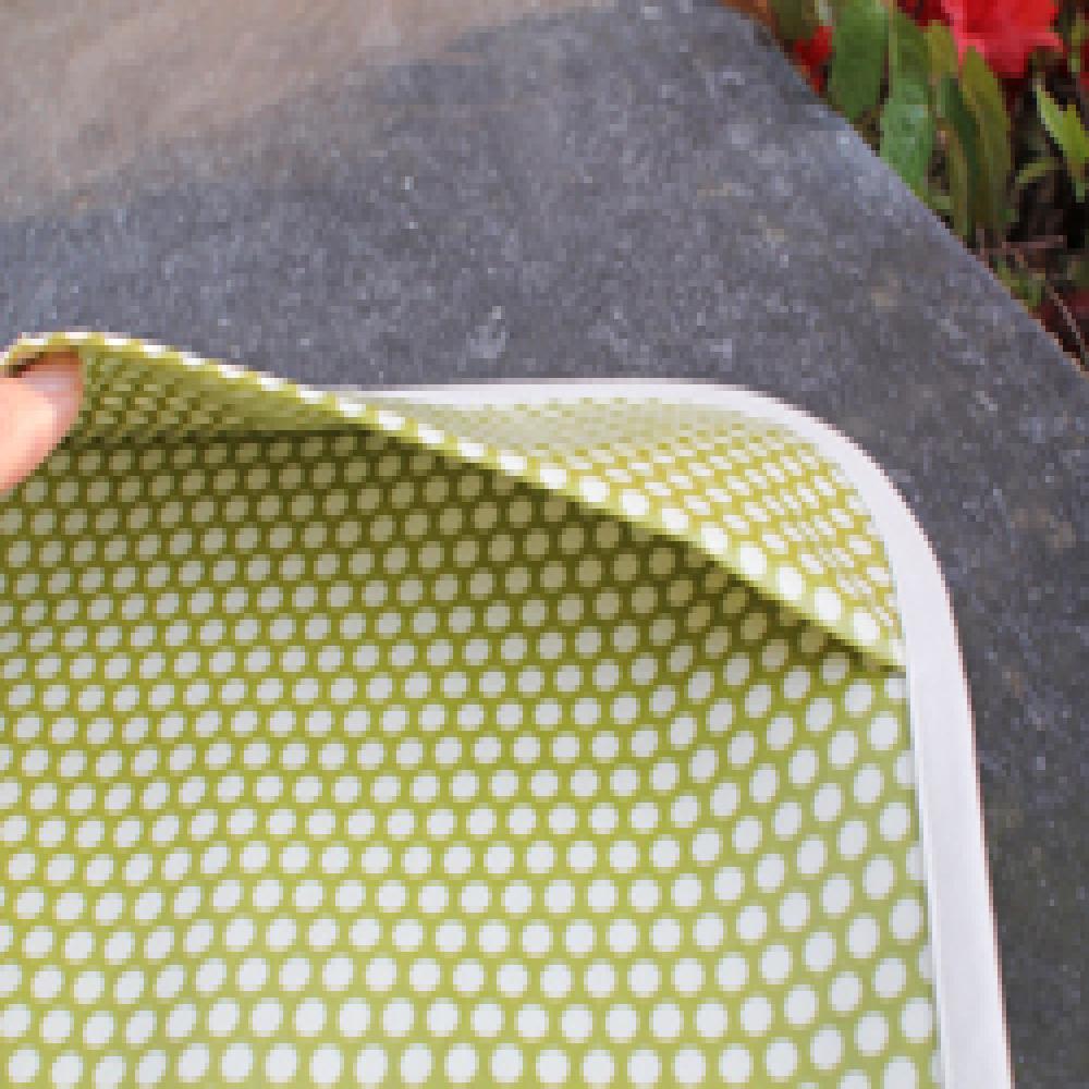 Waterproof bib(Mint dot)