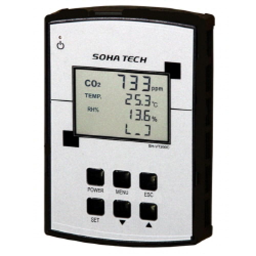 CO2, temperature and humidity controller