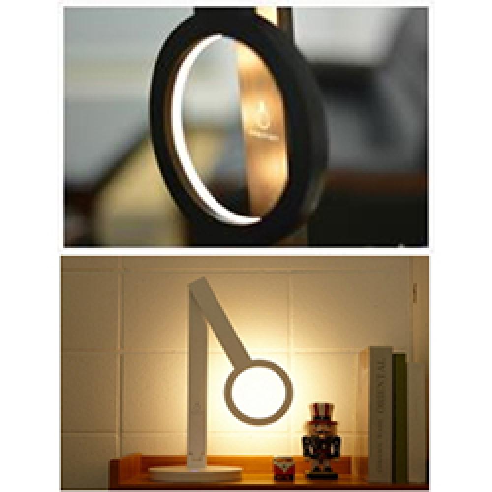 cogylight LED desk lamp  unique round design  strong eye protection  multi-color