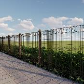 7-TYPE MESH FENCE, WELDED MESH FENCE