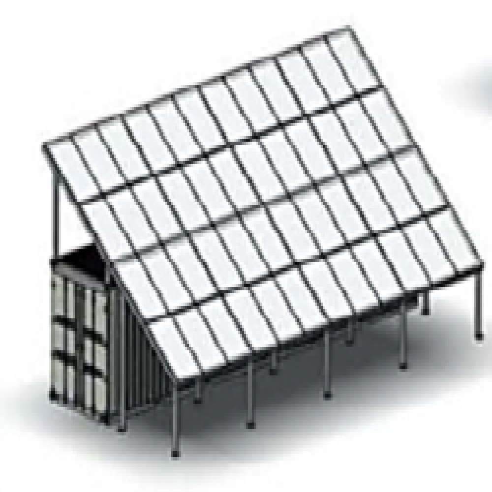 Solar Power Containerized Desalination System
