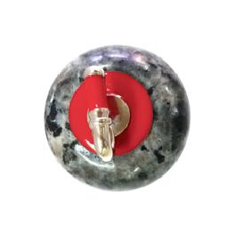 [Korea Leisure MKT] Small and lightweight miniature curling stone, made of rock