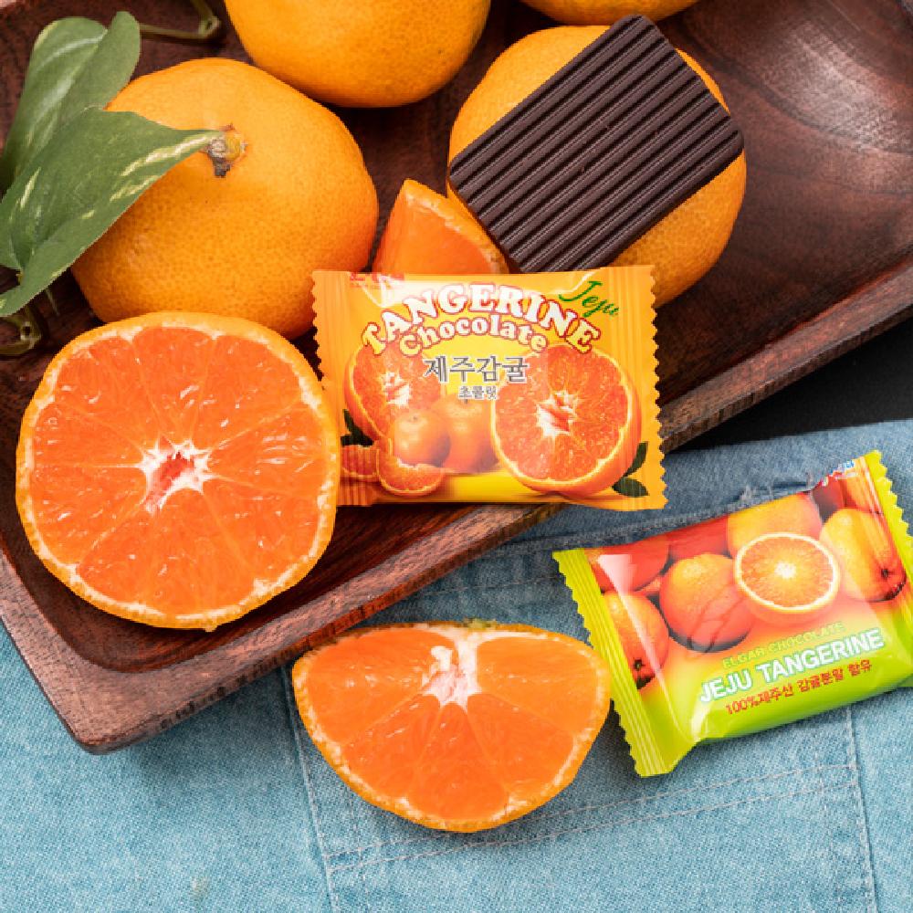 Jeju Tangerine chocolate (large)- korea