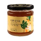 Father's Hill Korean natural Sugar free Citron Jam Jar Preserve with grain syrup Fruit Spread 9.87oz
