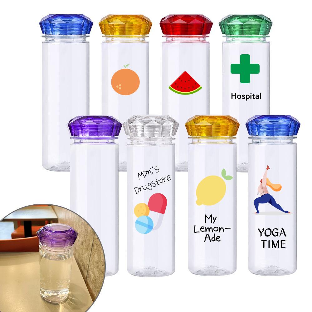 OEM Tritan Water Bottle 700ml - Crystal Lid