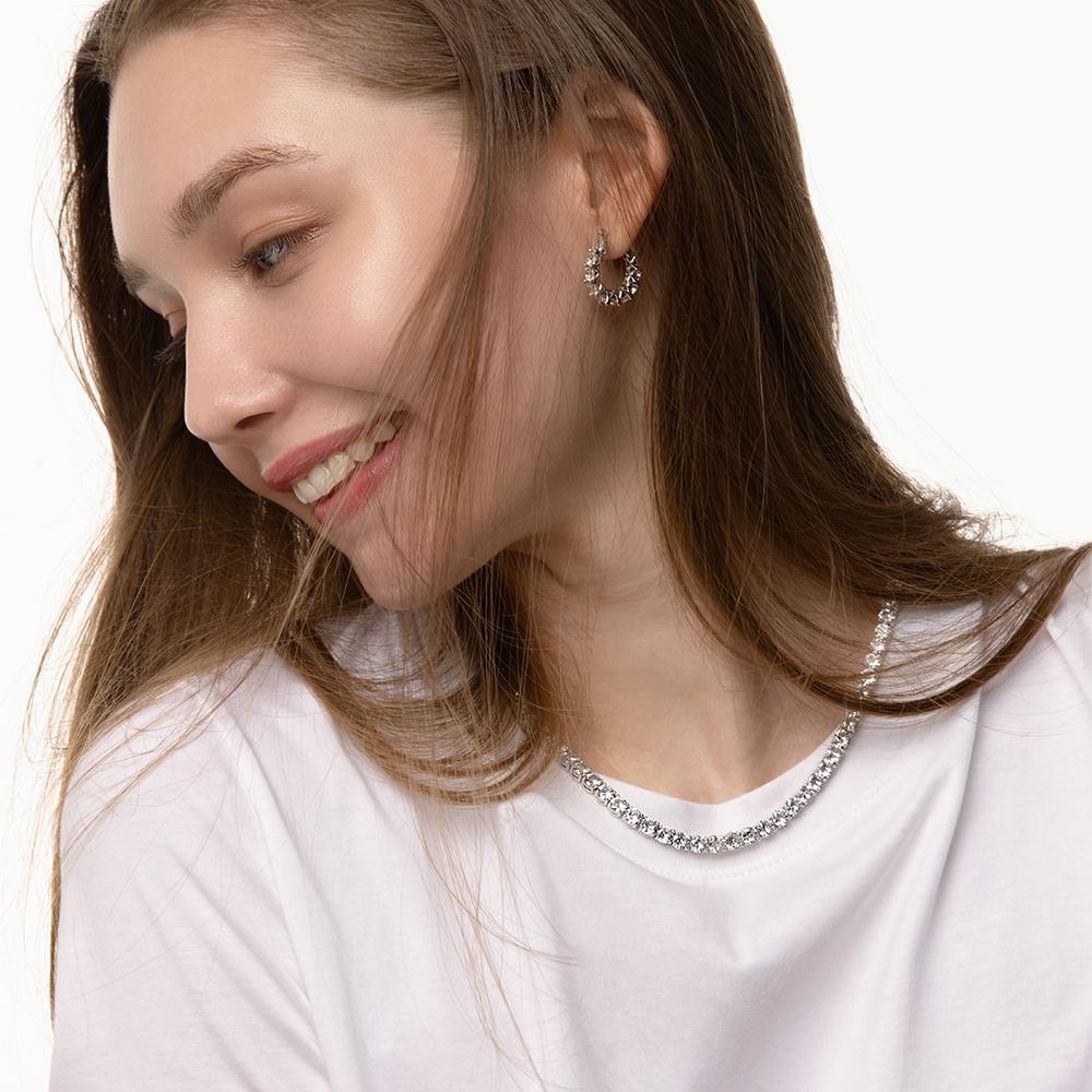 Eternity Tennis Necklace