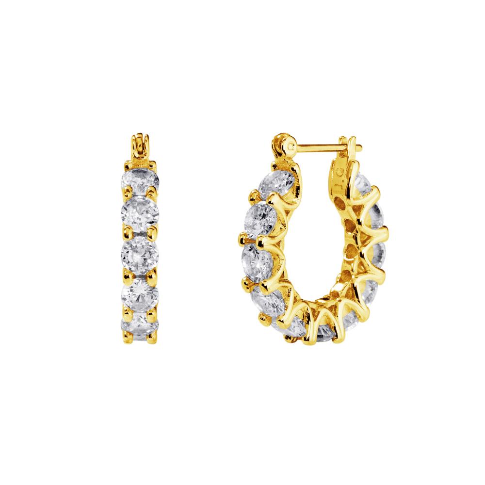 Eternity Tennis Earrings