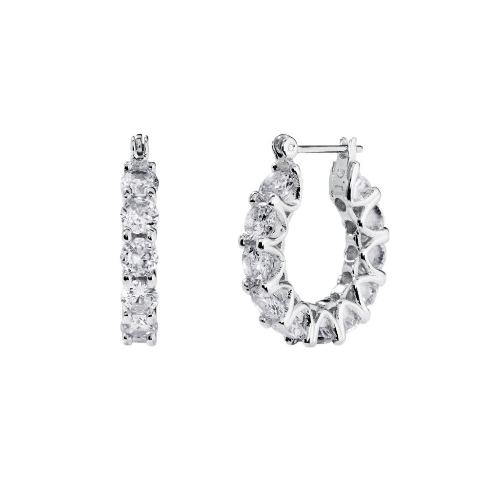 Eternity Tennis Earrings