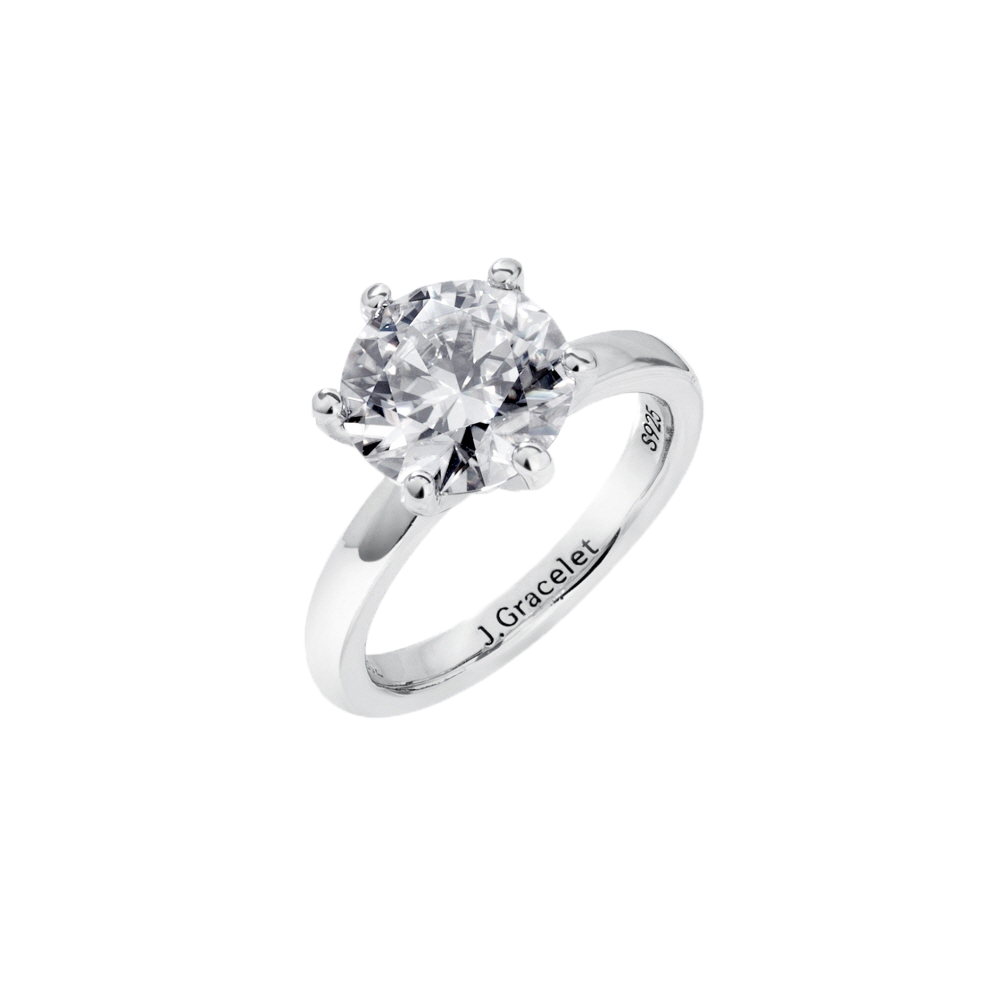 Eternity 4Carat Moisannite D Ring