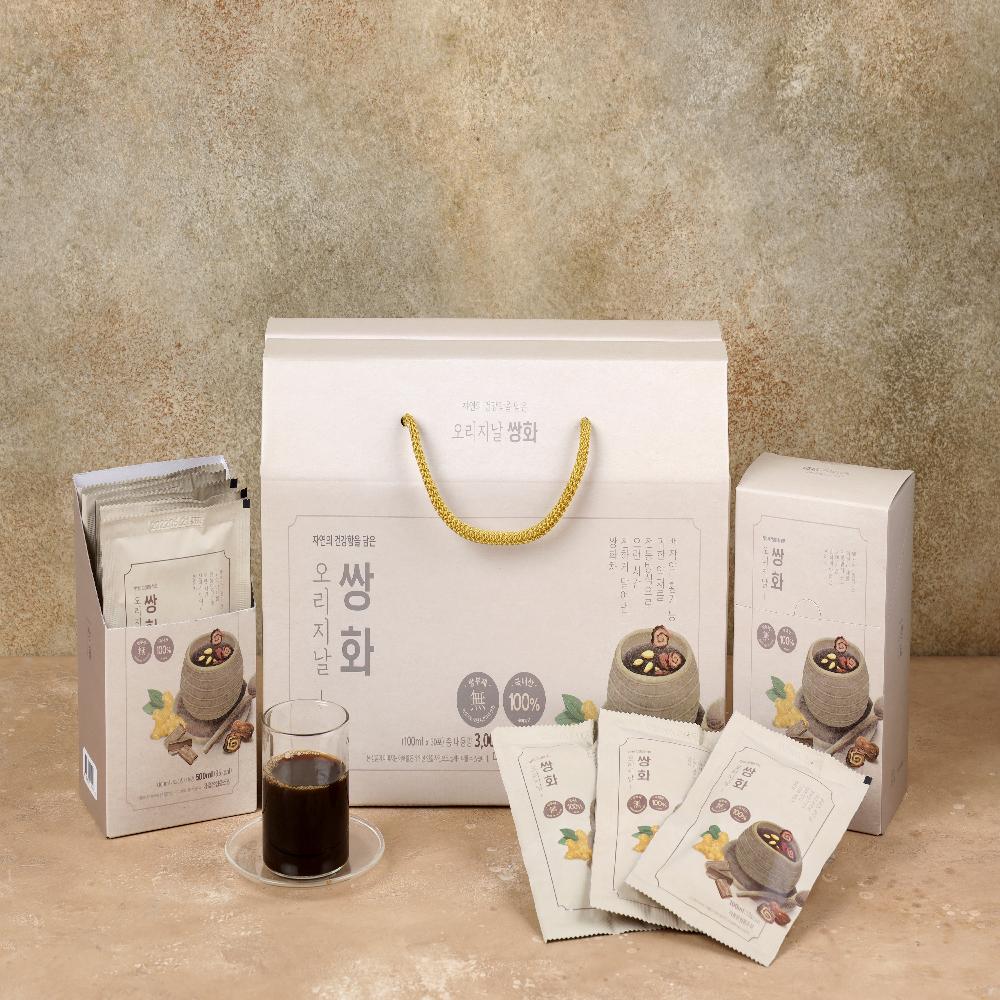 HERB TONIC TEA(SSANGHWA TEA) Nut Garnish Gift set