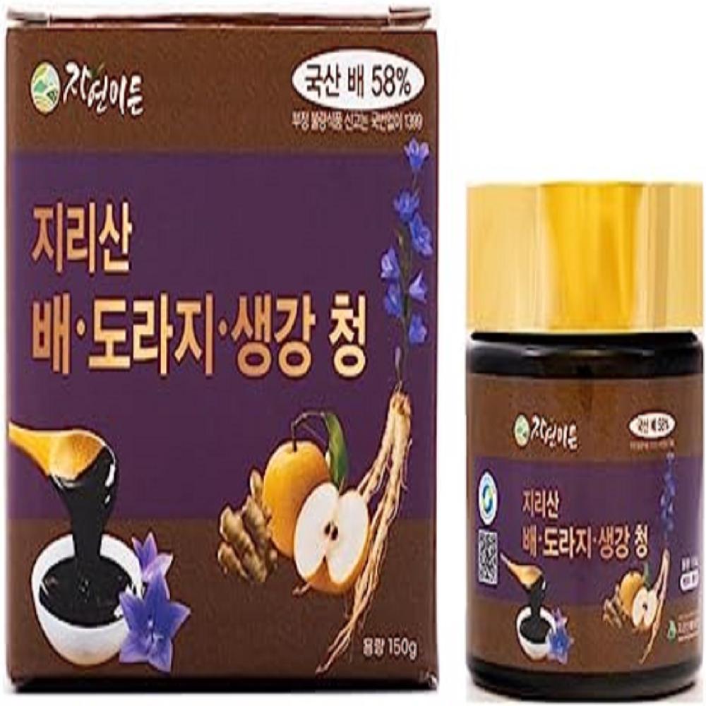 [Jirisan HongHwain] Korean Pear Bellflower Root Ginger Extract 150g/5.07 fl.oz. Warm Tea, Good for C