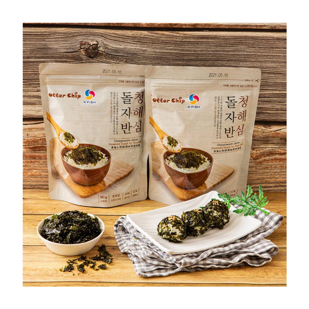 Seaweed snack for rice ball 60g x 4pcs
