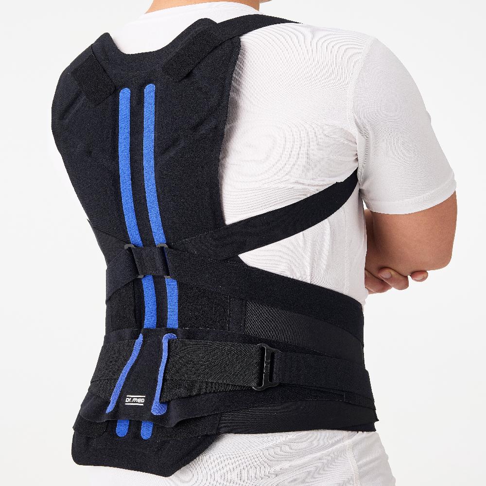 Elastic Dorso-Brace With Stays & Adjustable Compression