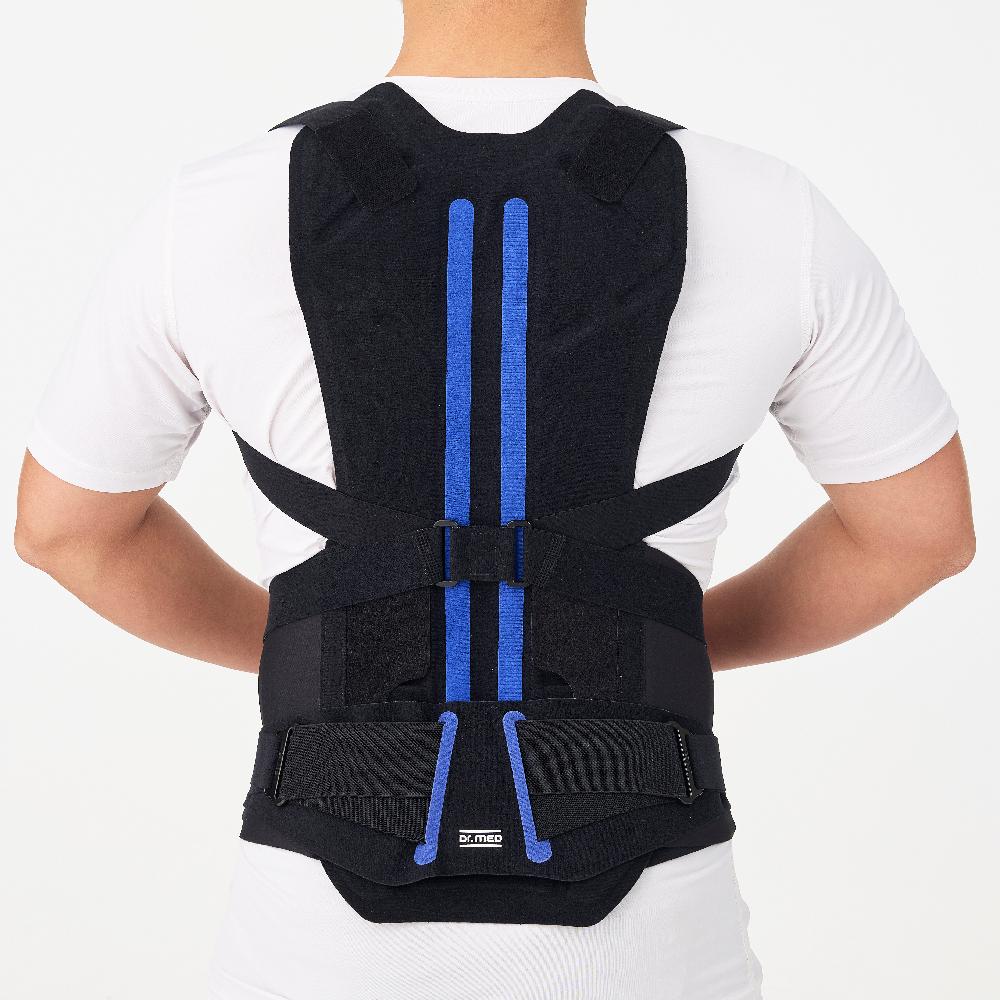 Elastic Dorso-Brace With Stays & Adjustable Compression